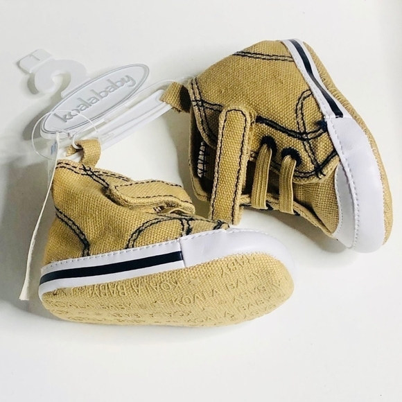 NWT KOALA BABY Textile Material Baby Boy Shoes Size 1 Kids Sneakers Boots - Picture 4 of 6